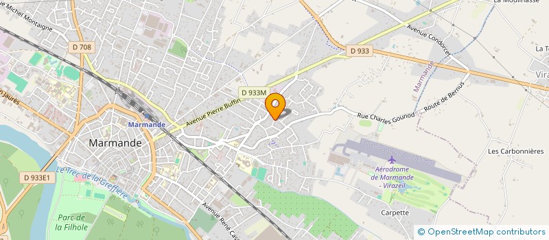 localisation de l'entreprise SCI J.M.A  MARMANDE