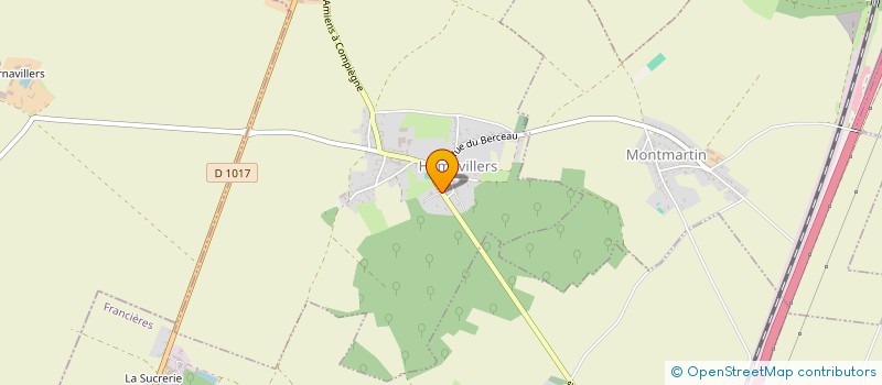 localisation de l'entreprise SCI J.M.A  HEMEVILLERS