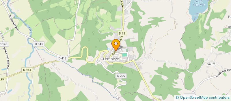 localisation de l'entreprise SCI J.M.B.J  LEMBEYE