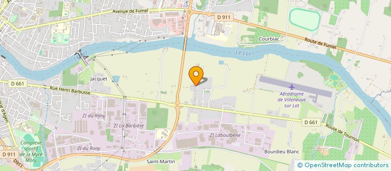 localisation de l'entreprise SCI J.M.COQ  VILLENEUVE-SUR-LOT