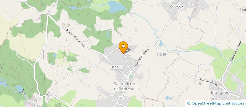 localisation de l'entreprise SCI J.M.G ST VICTOR  MORESTEL