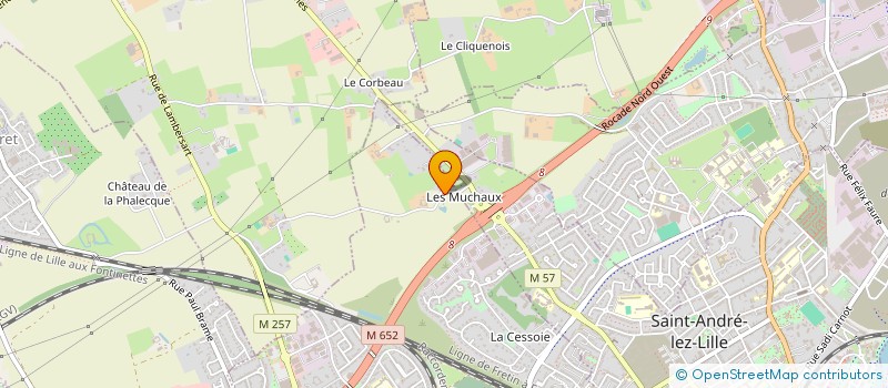 localisation de l'entreprise SCI J.M.I à LAMBERSART