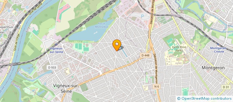 localisation de l'entreprise SCI J.M J.M à VIGNEUX-SUR-SEINE
