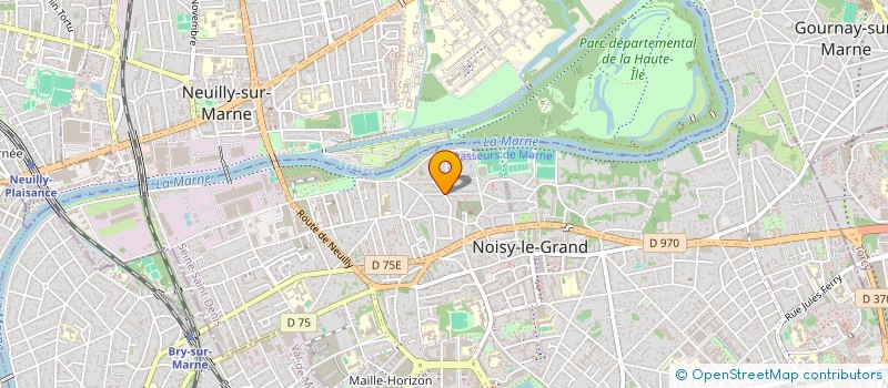localisation de l'entreprise SCI J.M.O à NOISY-LE-GRAND