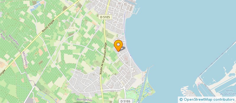 localisation de l'entreprise SCI J-M-P à MARSEILLAN