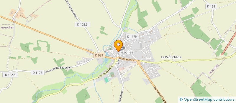 localisation de l'entreprise SCI J.M.R à BREZOLLES