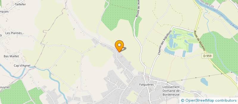 localisation de l'entreprise SCI J-M-S  MONTAUBAN