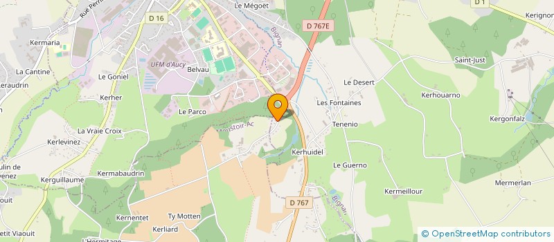 localisation de l'entreprise SCI J.M.T  BIGNAN