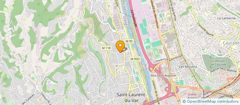 localisation de l'entreprise SCI J M T A à SAINT-LAURENT-DU-VAR