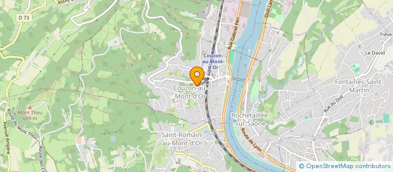 localisation de l'entreprise SCI J.M VILLEFRANCHE  COUZON-AU-MONT-D'OR