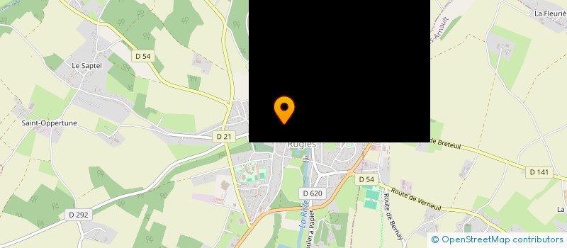 localisation de l'entreprise SCI J.MAR.F  RUGLES