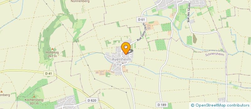 localisation de l'entreprise SCI J'MCA  SCHNERSHEIM