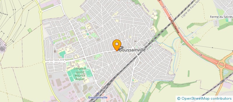 localisation de l'entreprise SCI J.N. à GOUSSAINVILLE