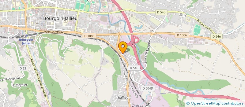 localisation de l'entreprise SCI J N C  RUY-MONTCEAU