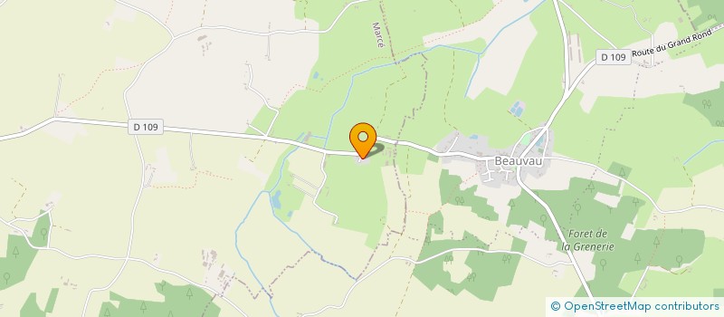 localisation de l'entreprise SCI J.N.C.  SEICHES-SUR-LE-LOIR