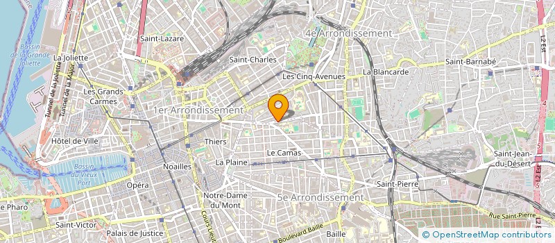 localisation de l'entreprise SCI J.N.L  MARSEILLE