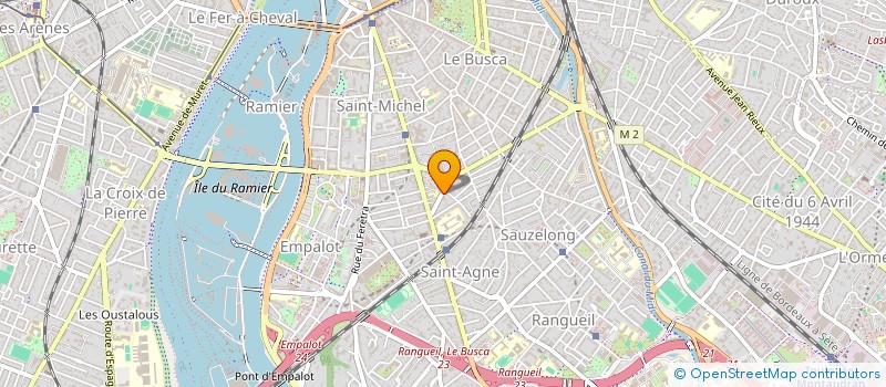 localisation de l'entreprise SCI J O C  TOULOUSE