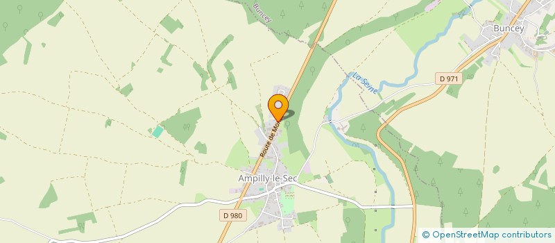 localisation de l'entreprise SCI J.O.N  AMPILLY-LE-SEC