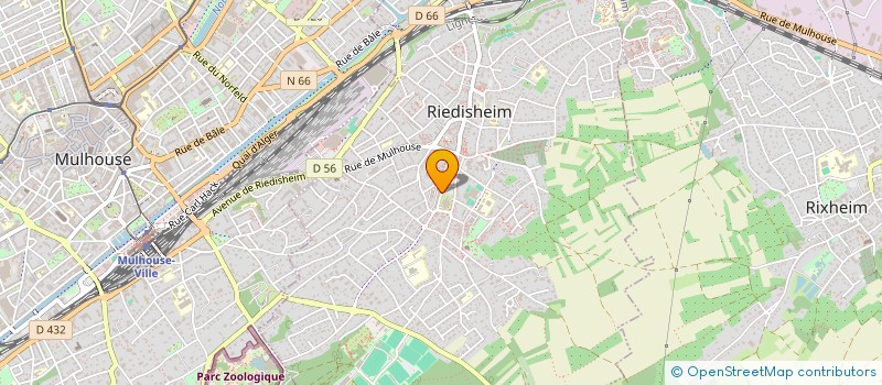 localisation de l'entreprise SCI J.P.2.C.  RIEDISHEIM