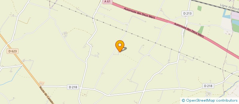 localisation de l'entreprise SCI J P  VILLASAVARY