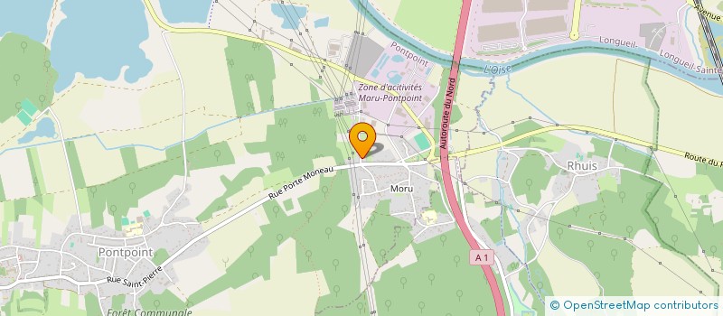 localisation de l'entreprise SCI J.P.B.C.  FRESNOY-LA-RIVIERE