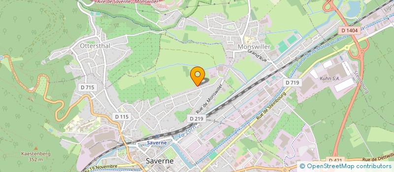 localisation de l'entreprise SCI  J.P.C  SAVERNE