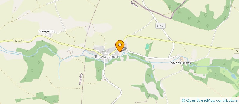 localisation de l'entreprise SCI J.P.C  BOUVANCOURT