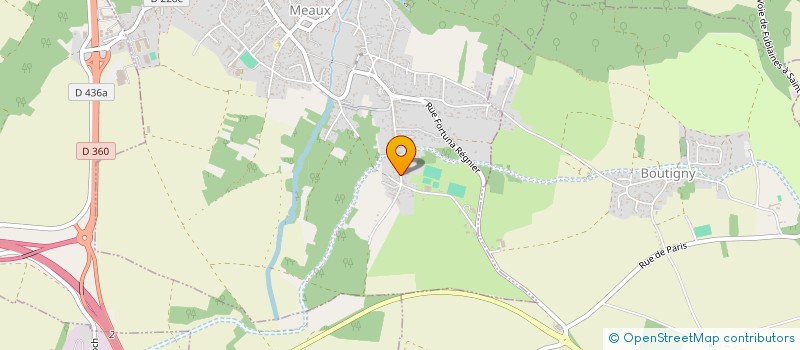 localisation de l'entreprise SCI J P D à NANTEUIL-LES-MEAUX