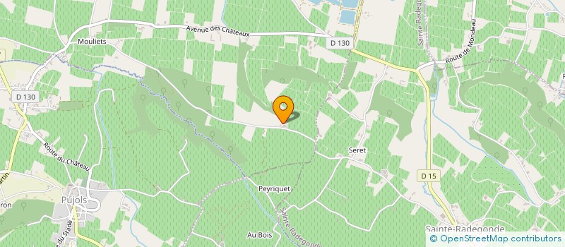 localisation de l'entreprise SCI J.P.G  MOULIETS-ET-VILLEMARTIN