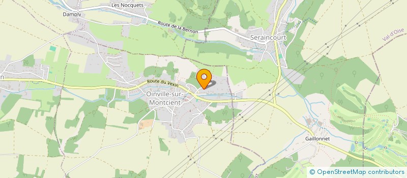 localisation de l'entreprise SCI J.P.L  OINVILLE-SUR-MONTCIENT