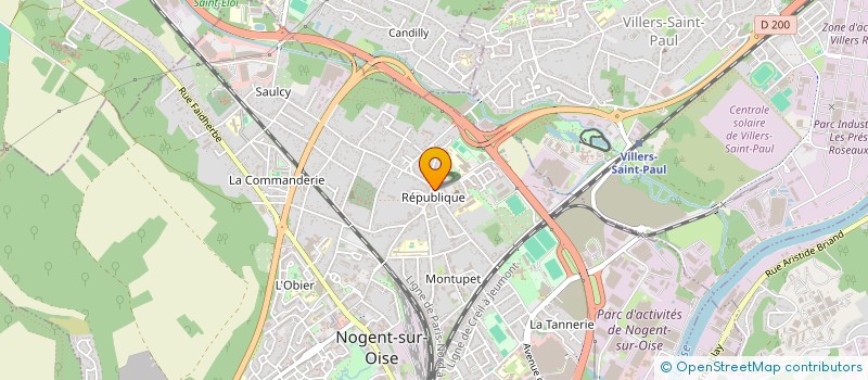 localisation de l'entreprise SCI J.P.L. à NOGENT-SUR-OISE