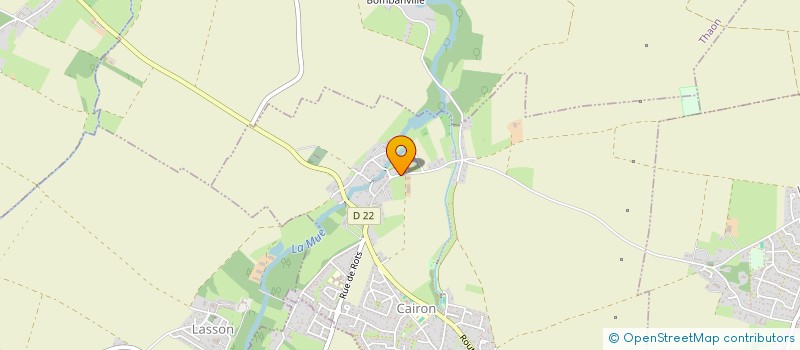 localisation de l'entreprise SCI J.P.L.  VILLONS-LES-BUISSONS