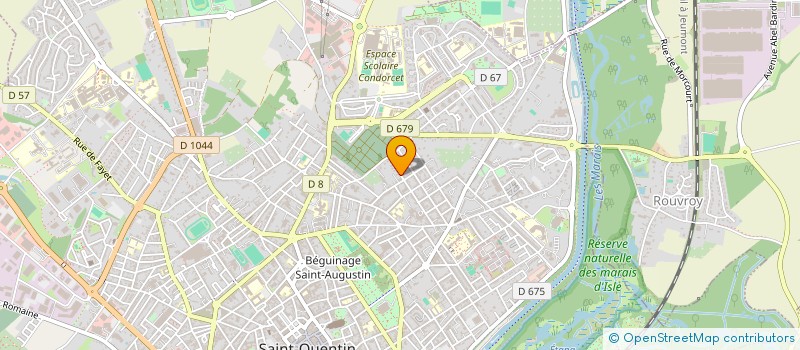 localisation de l'entreprise SCI J.P.M.C.L. à SAINT-QUENTIN