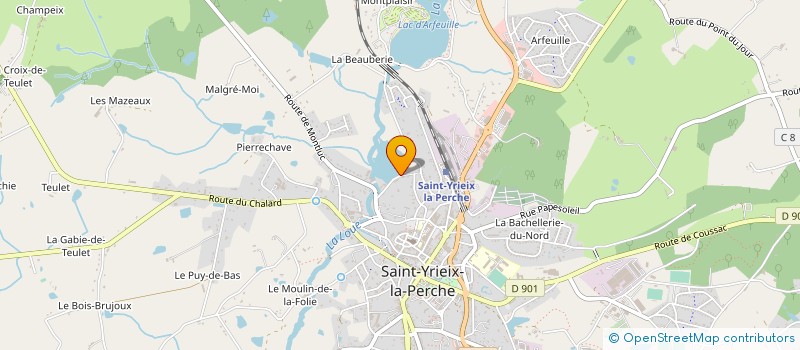 localisation de l'entreprise SCI J.P.N.S. à SAINT-YRIEIX-LA-PERCHE