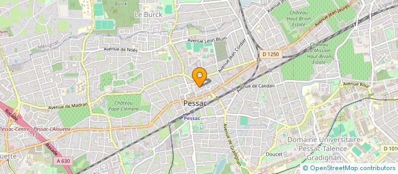 localisation de l'entreprise SCI J.P.R. à PESSAC
