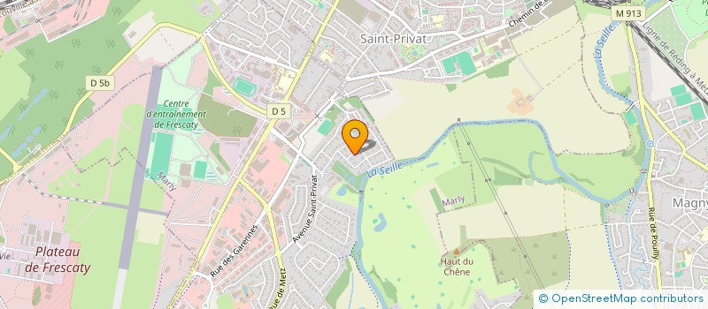 localisation de l'entreprise SCI J.P.R.MARLY  MARLY