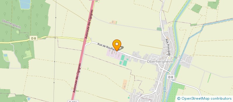 localisation de l'entreprise SCI J.P.S.  OBERHERGHEIM