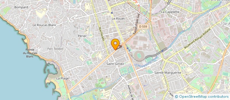 localisation de l'entreprise SCI J.P.S à MARSEILLE