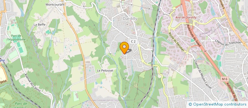 localisation de l'entreprise SCI J.PAM  DARDILLY