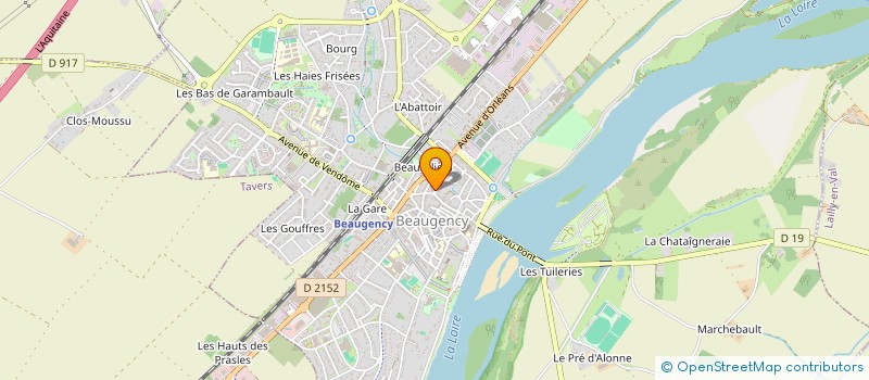 localisation de l'entreprise SCI J & Q INVESTISSEMENT  BEAUGENCY