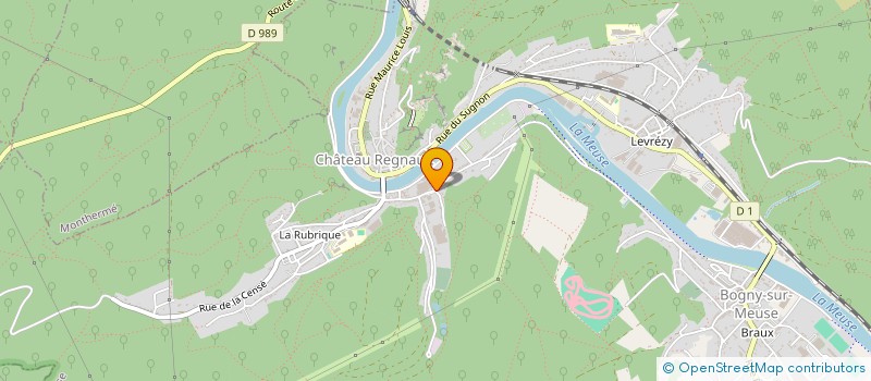 localisation de l'entreprise SCI J.R  BOGNY-SUR-MEUSE