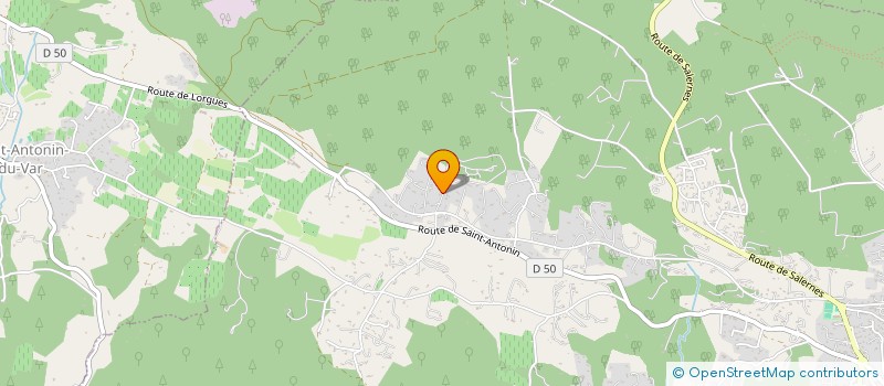 localisation de l'entreprise SCI J R D  LORGUES