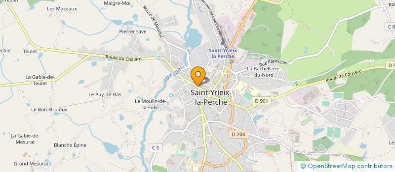 localisation de l'entreprise SCI J.R.D.G. à SAINT-YRIEIX-LA-PERCHE