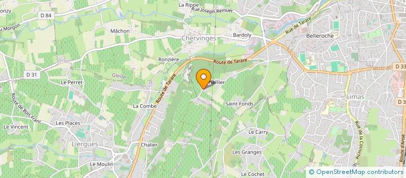 localisation de l'entreprise SCI J.R.L.  GLEIZE