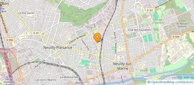 localisation de l'entreprise SCI J RAMBROTHERS à NEUILLY-SUR-MARNE