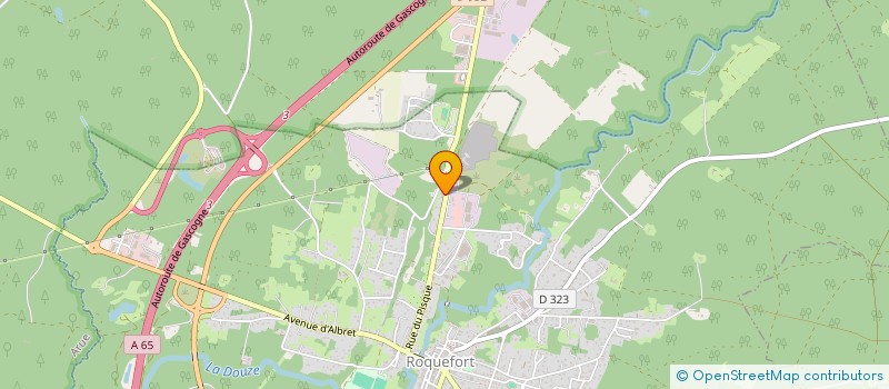 localisation de l'entreprise SCI J ROBERT  ROQUEFORT