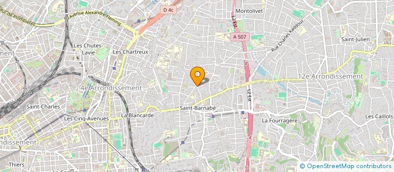 localisation de l'entreprise SCI J S C à MARSEILLE