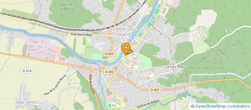 localisation de l'entreprise SCI J S C R à LA FERTE-SOUS-JOUARRE