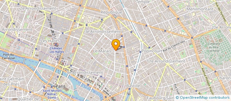 localisation de l'entreprise SCI J S H H  PARIS