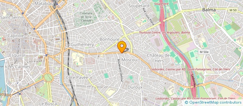 localisation de l'entreprise SCI J S L à TOULOUSE